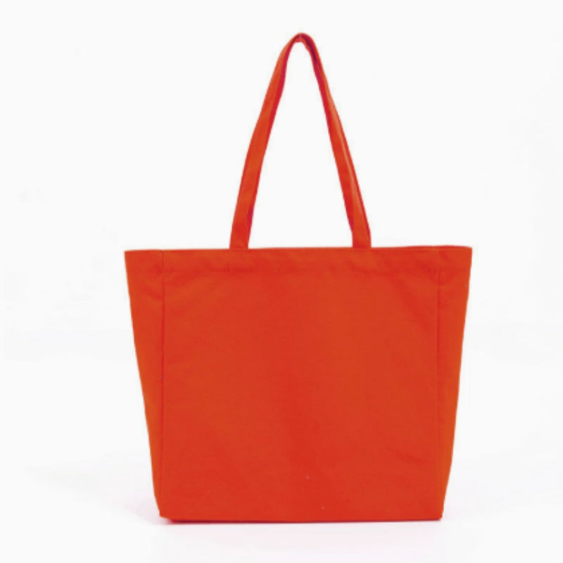 Fashionable Eco-friendly Colorful All-cotton Tote Canvas Bag