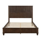 Platform Bed Frame With Tall Headboard