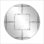 Round Wall-Mounted Mirror