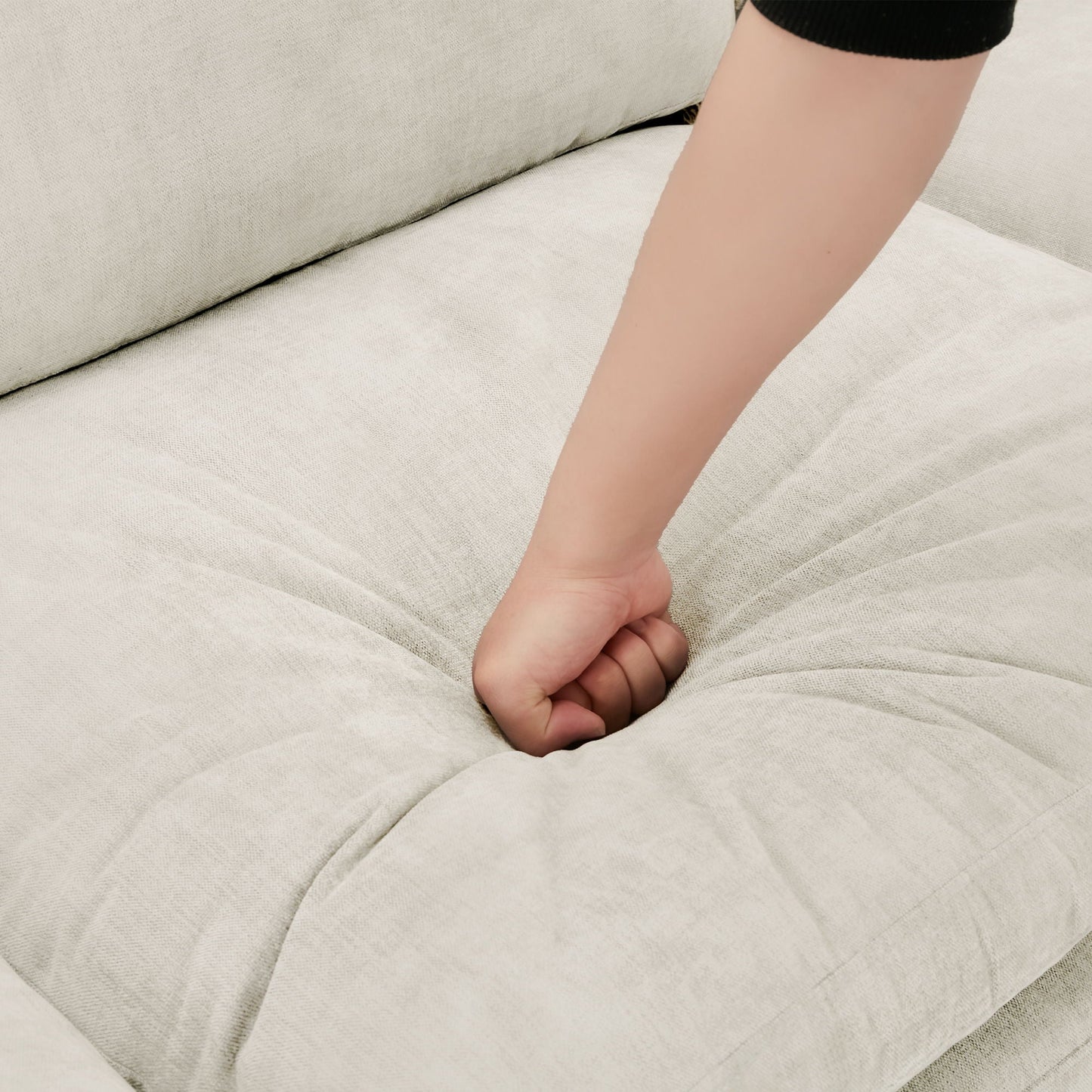Cozy Upholstered 3 Seater Sofa Cushion For Living Room