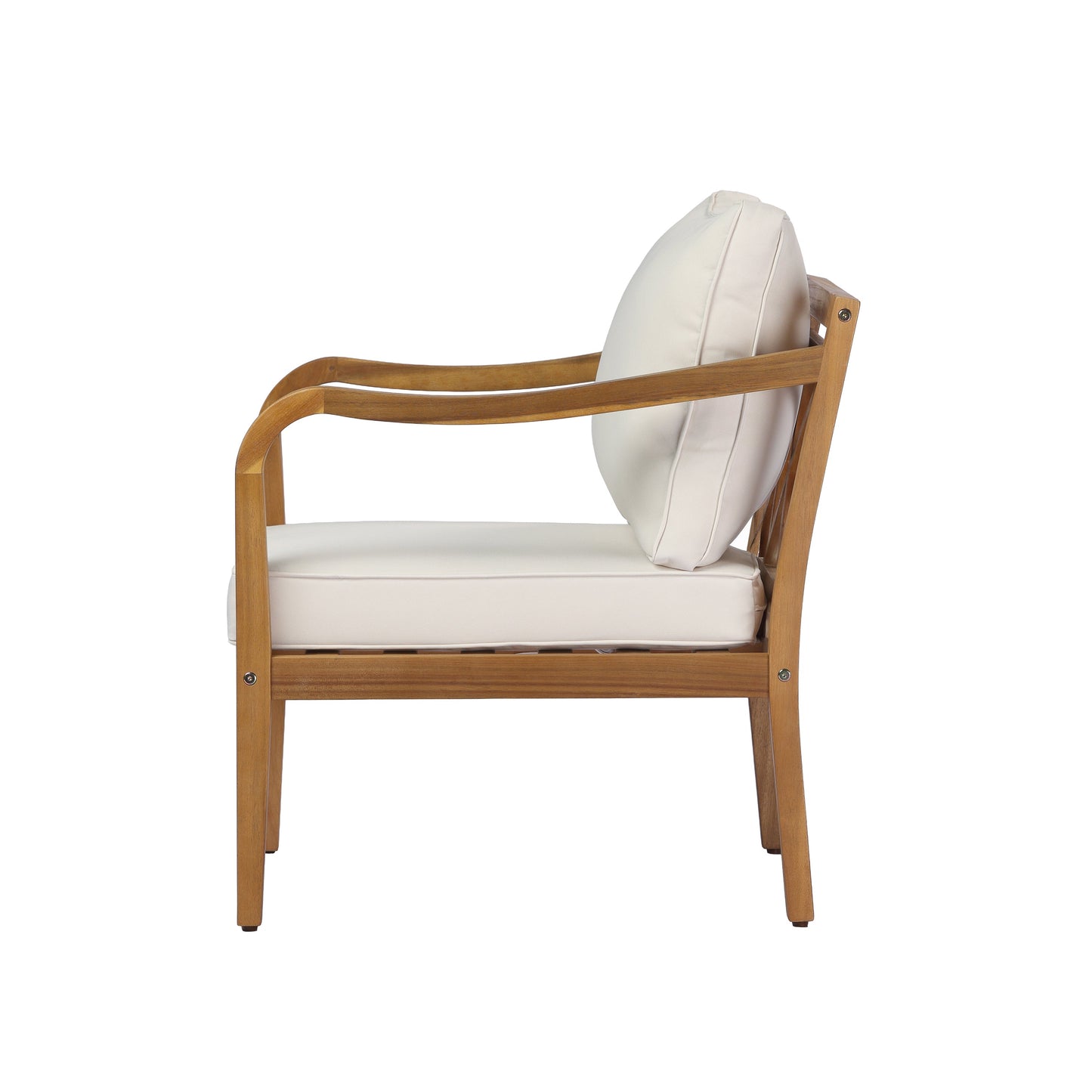 Acacia Wood Patio Furniture Club Chair