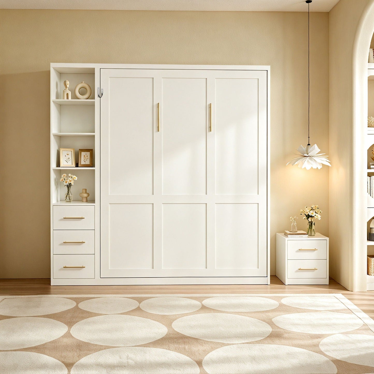 Folding Vertical Murphy Wall Bed