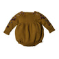 Baby Embroidery Long Sleeve Butt Wrap Clothes Wool