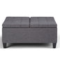 Harrison - Upholstered Coffee Table Storage Ottoman