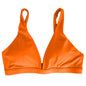 Women Deep V-Neck Sports Bras U-Shaped Back Sport Bras Padded StrappyÊCrop Open Back Low Impact Bras SexyÊFitnessÊTank Tops with Removable Pads for Gy