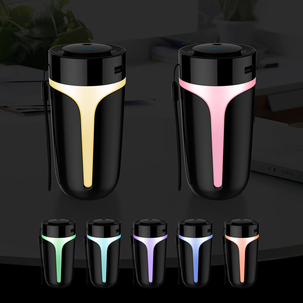 Air Purifier and Humidifier with Bluetooth Music for Cars