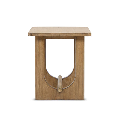 Turnkey 22" Square Side Table Antique