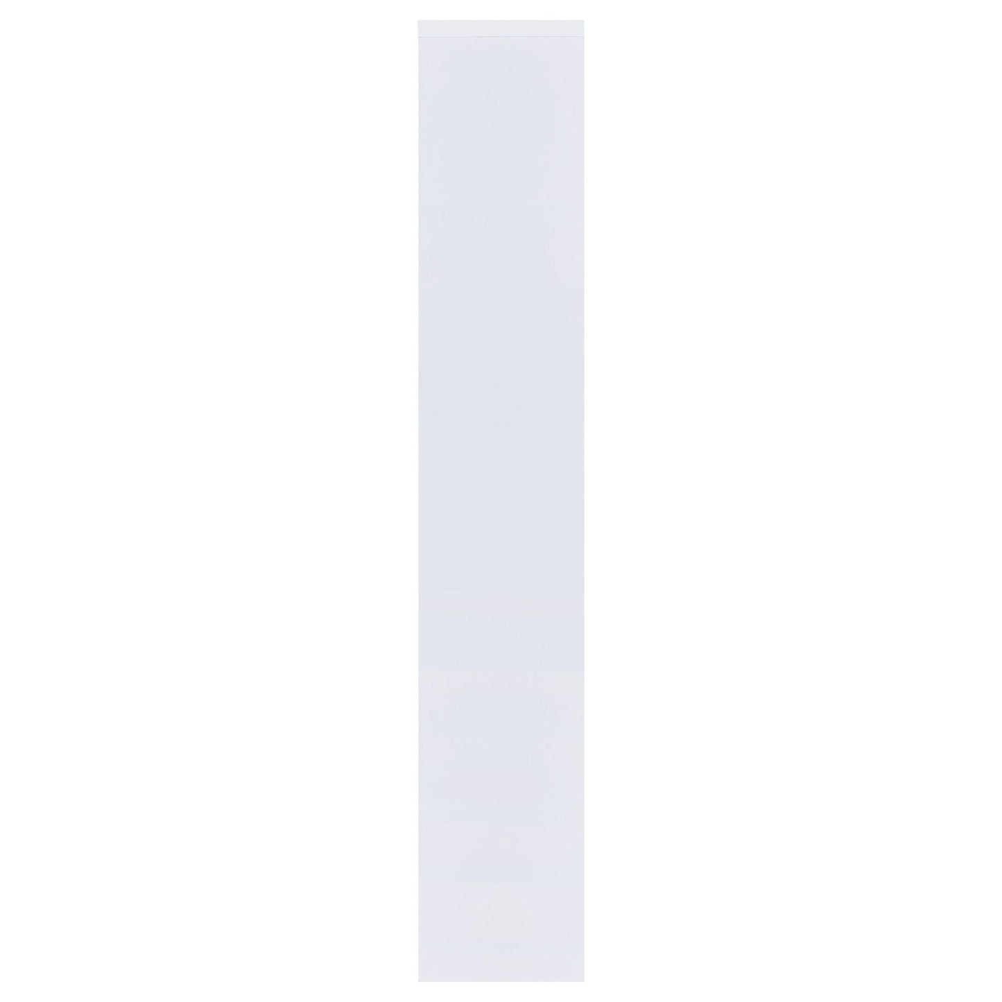 Theo 71-inch 6-shelf Bookshelf White