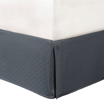 7 Piece Herringbone Comforter Set Grey King