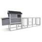 Chicken Coop With Run And Nesting Box