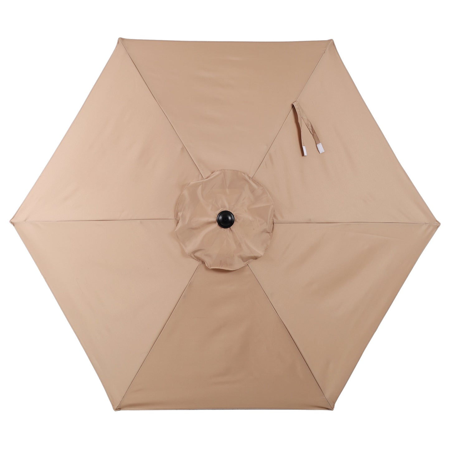 10FT Patio Umbrella with Push Button Tilt and Crank Mechanism