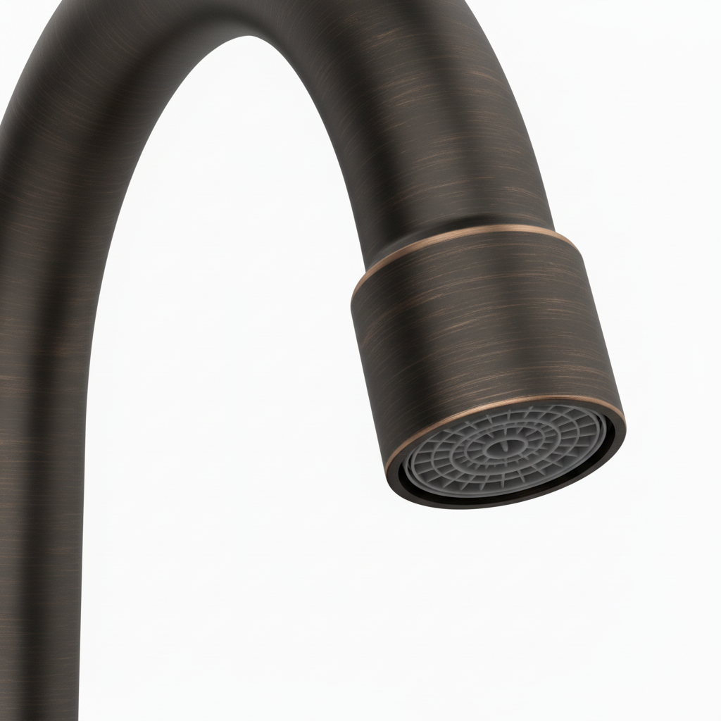 2 Handles Bathroom Sink Faucet, Oil Rubbed Bronze Centerset