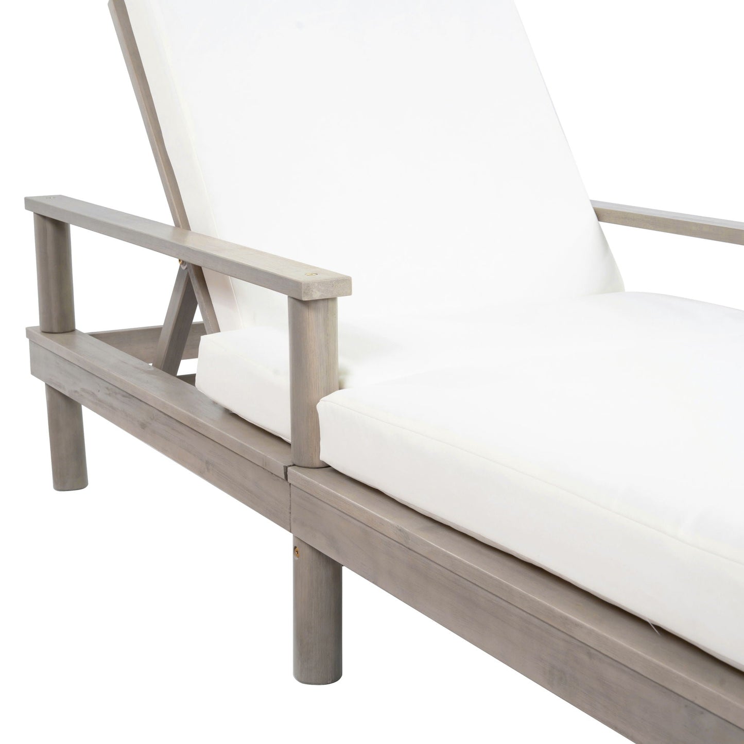 5 Position Adjustable Outdoor Chaise Lounge