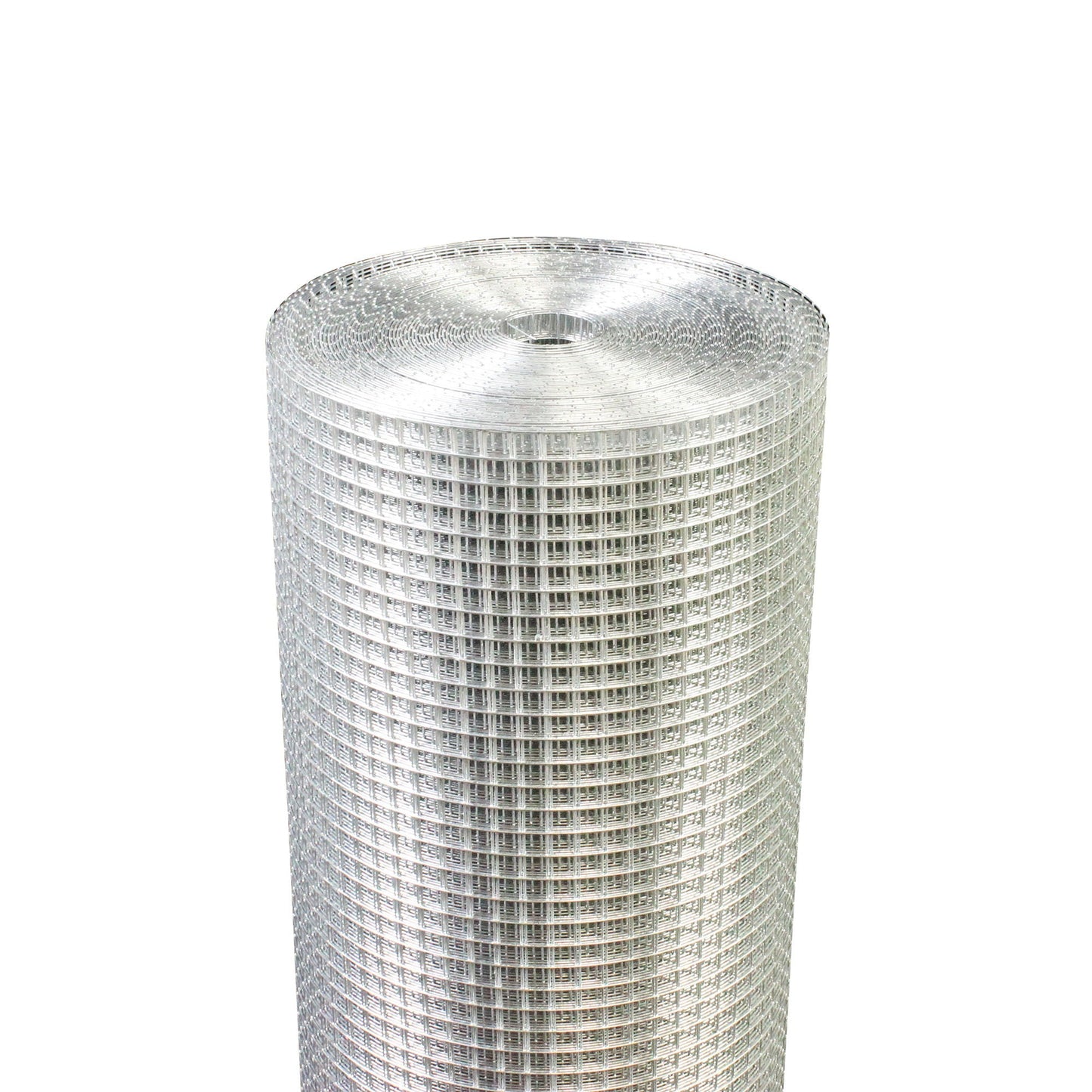 Galvanized Hardware Cloth, Metal Wire Fencing Roll For Garden And Animal Protection - Silver