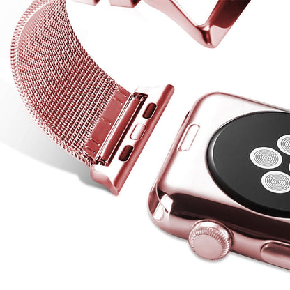Stainless Steel Classic Buckle Band Replacement for 38MM Apple Watches Series 1/2/3
