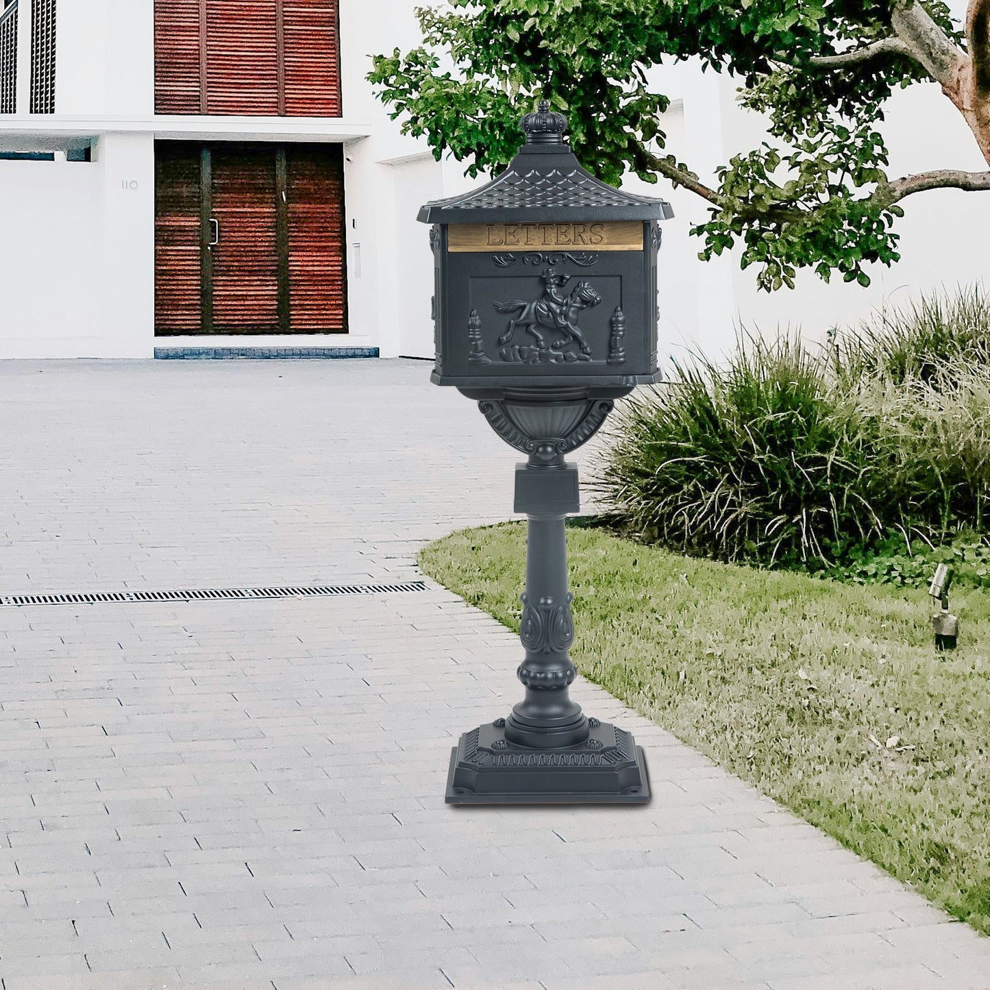Mailbox Cast Aluminum