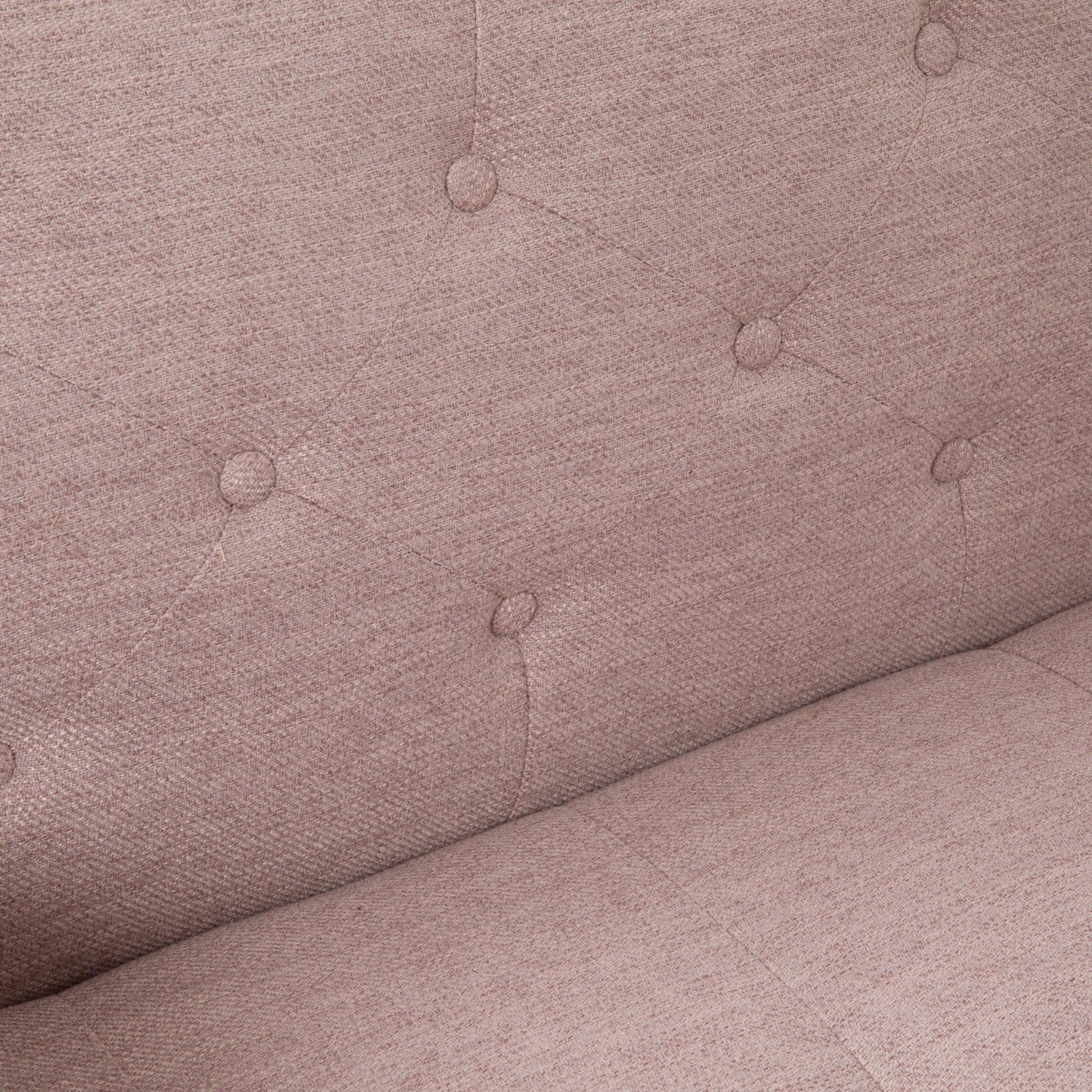 Aidan Mid Century Modern Tufted Fabric Sofa