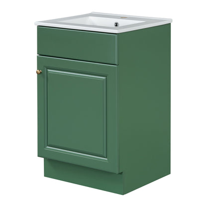 Bathroom Vanity With Sink, Cabinet With Adjustable Shelf