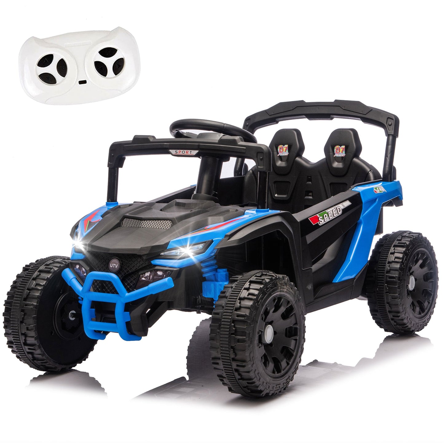 24V Kids Ride-On UTV with Remote Control and Music