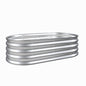 Heavy Duty Galvanized Raised Garden Bed Kit For Vegetables, Flowers & Herbs