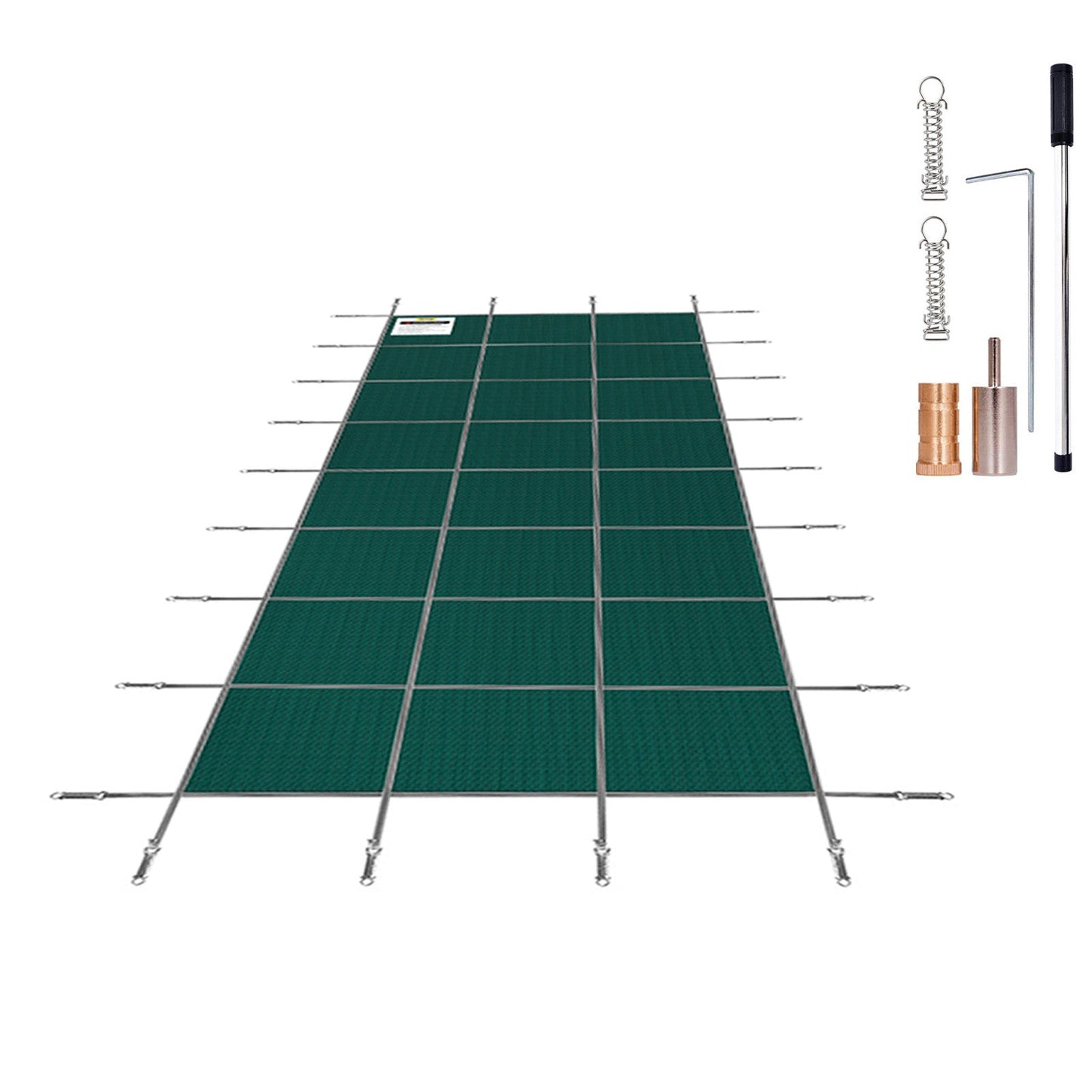 Pool Safety Cover 16x40 Ft, Inground Rectangle Cover