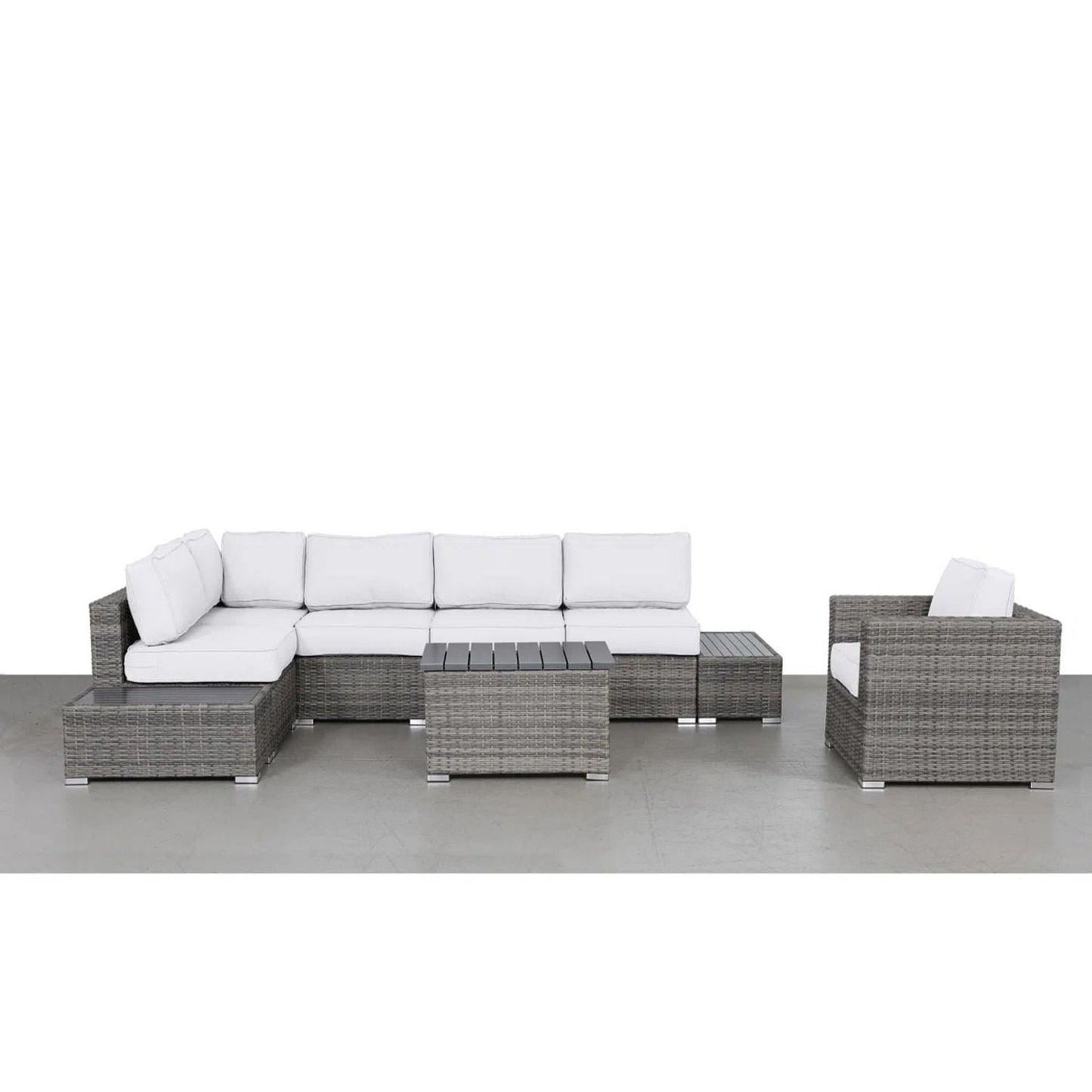 Stylish Entertainment Sectional Set, Outdoor Living