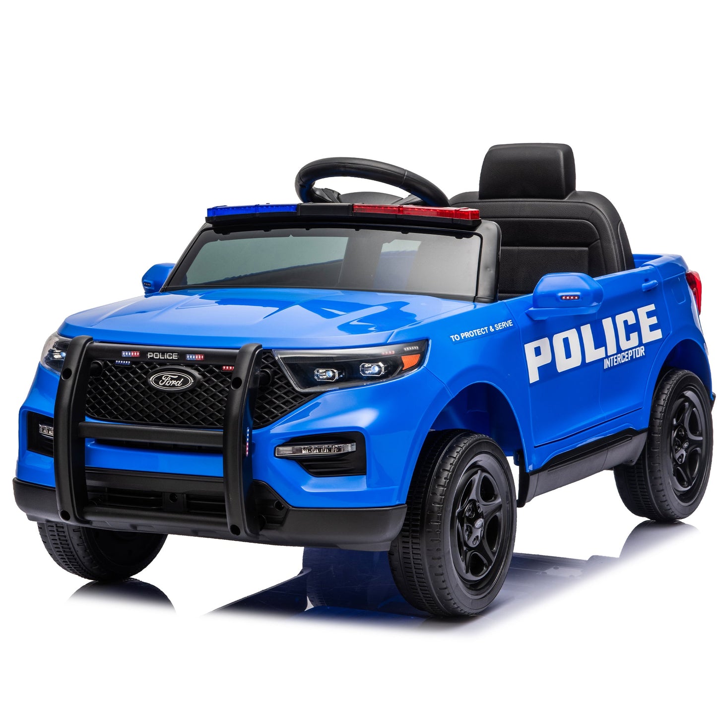 Licensed Ford Police 12V Ride-On Truck