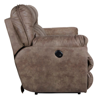 Hollins - 88" Power Reclining Sofa - Coffee