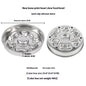 Non-slip Anti-choke 304 Stainless Steel Pet Slow Feeding Bowl