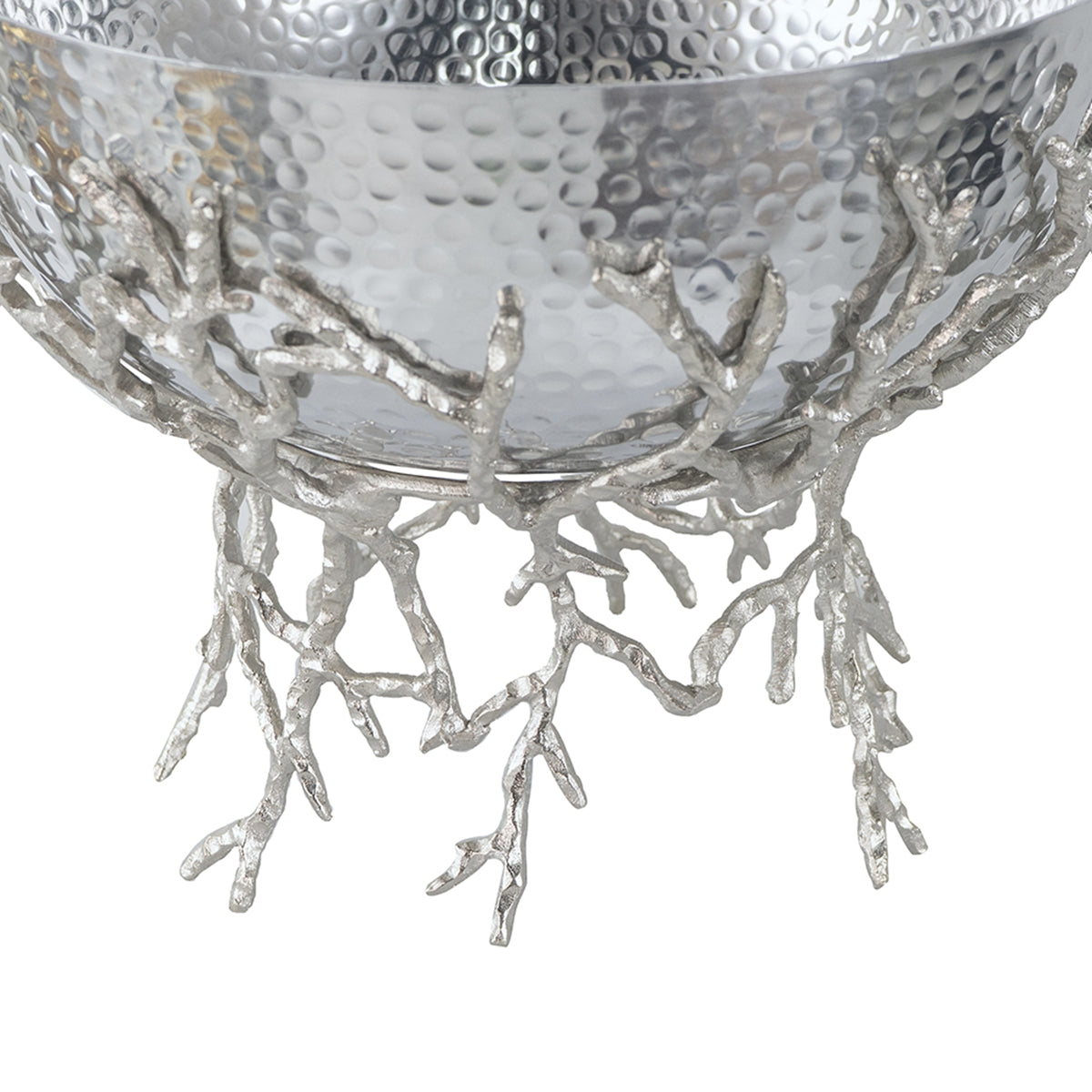 Evergreen Decor Aluminum Decorative Bowl