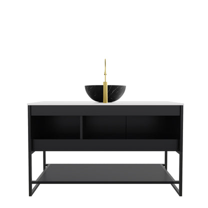 Tulio 48" Bathroom Vanity & Sink, Freestanding Storage Cabinet