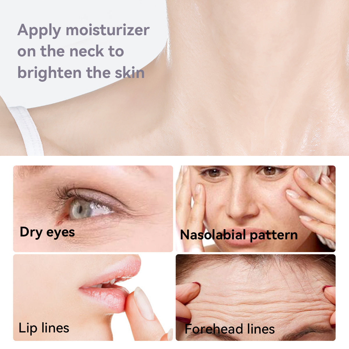 Moisturize Skin Fade Fine Lines On Face And Neck Resist Wrinkles And Brighten