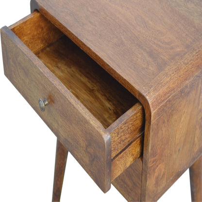 Curved Nightstand