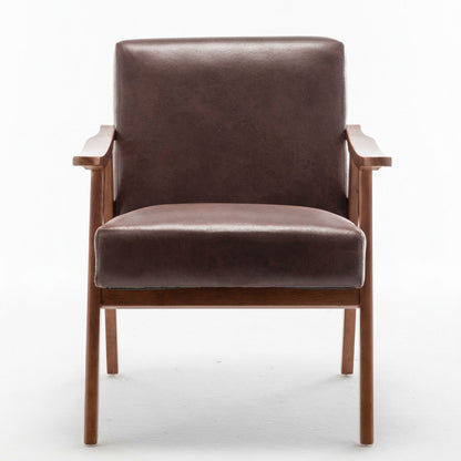 Accent Chair, Classic Mid Century Modern For Extra Seating