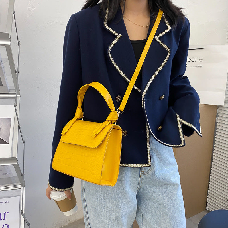 Small square bag retro armpit bag women''s bag