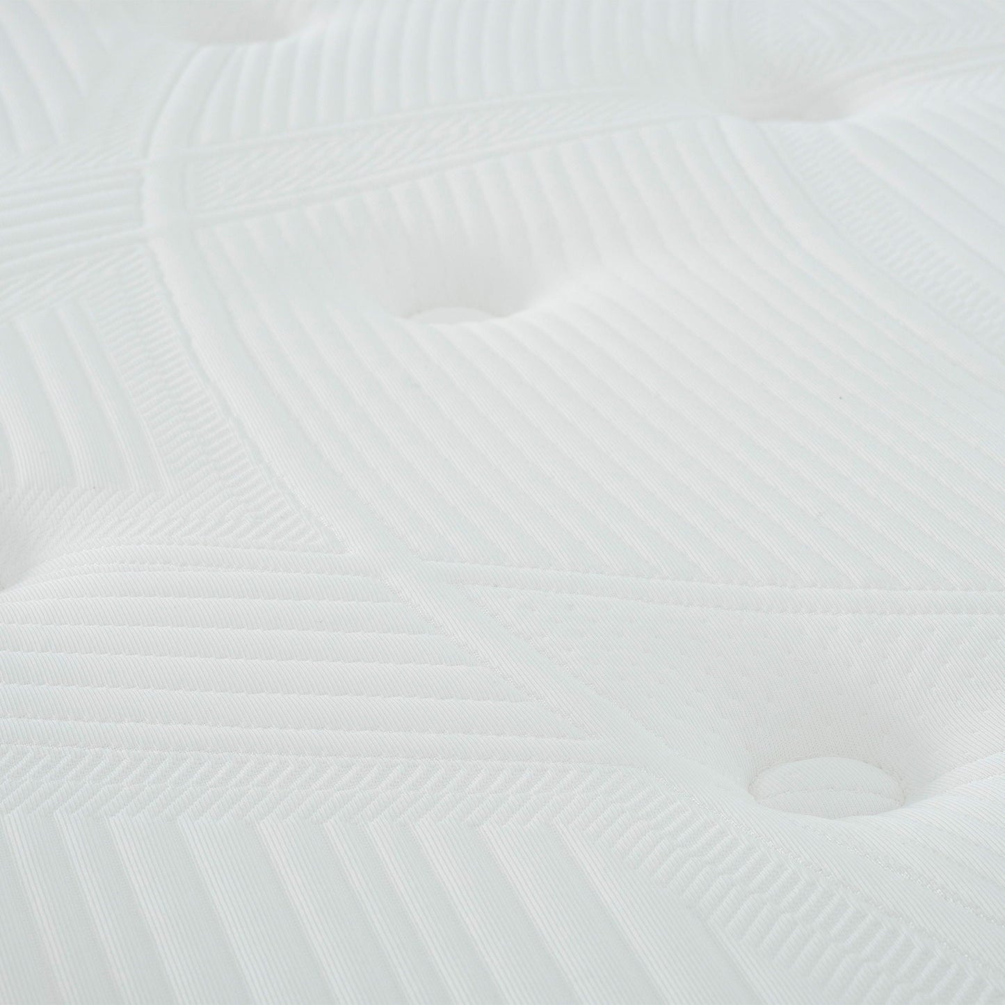 12'' Hybrid Mattress In A Box, Plush Gel Memory Foam Mattress Top With Pocket Coil Base - Gray / White - Queen