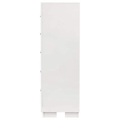 Jessica 5-drawer Bedroom Chest Snow White