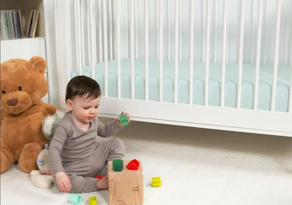 BedGear Dri-Tec Crib Sheet, Light Green