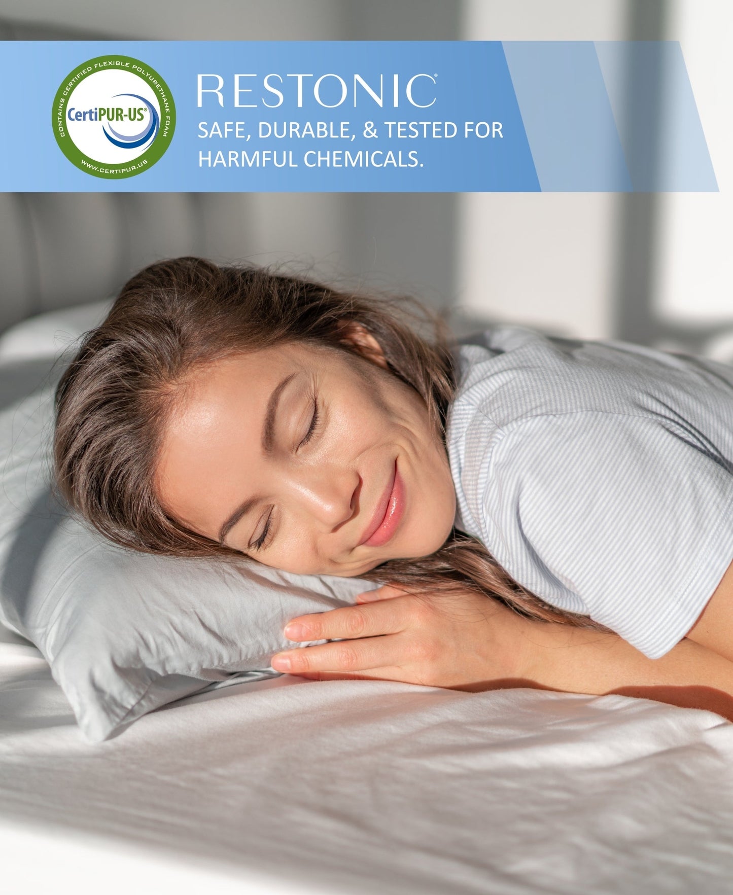 Restonic ComfortCare Hybrid Restful Nights Firm Twin Extra Long Mattress