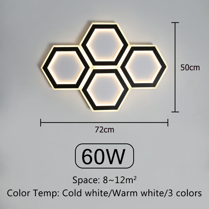 Simple Nordic Modern Bedroom Ceiling Lamp
