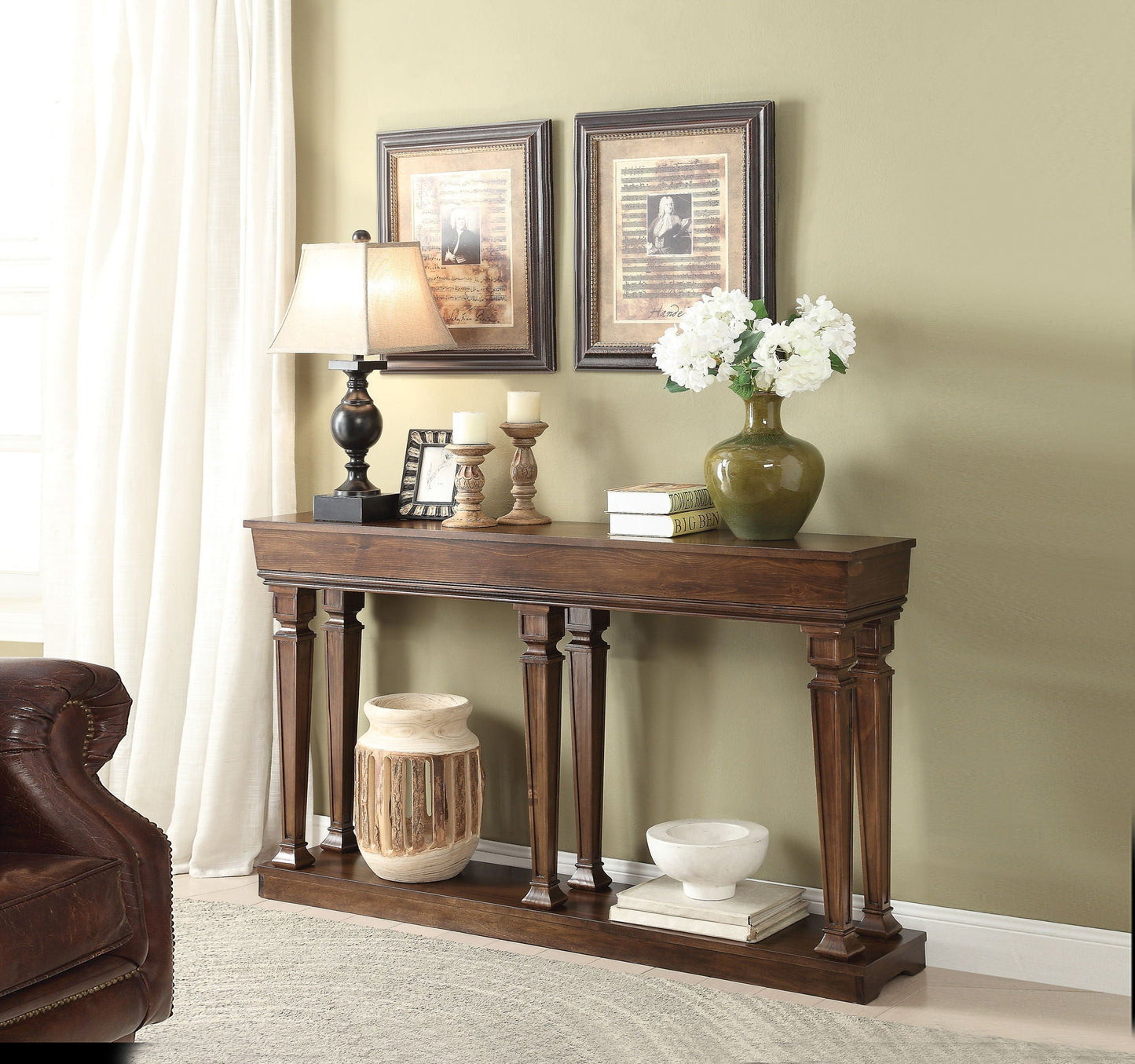Garrison Wooden Console Table