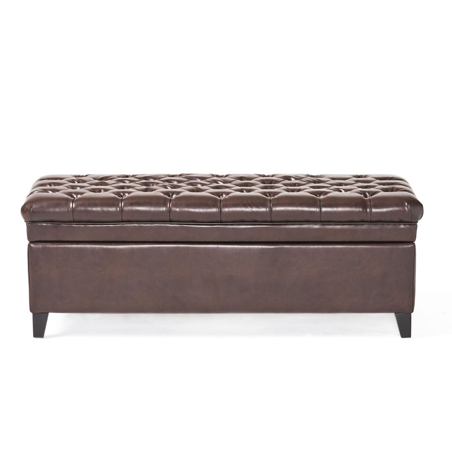 Juliana Storage Ottoman With Birch Legs
