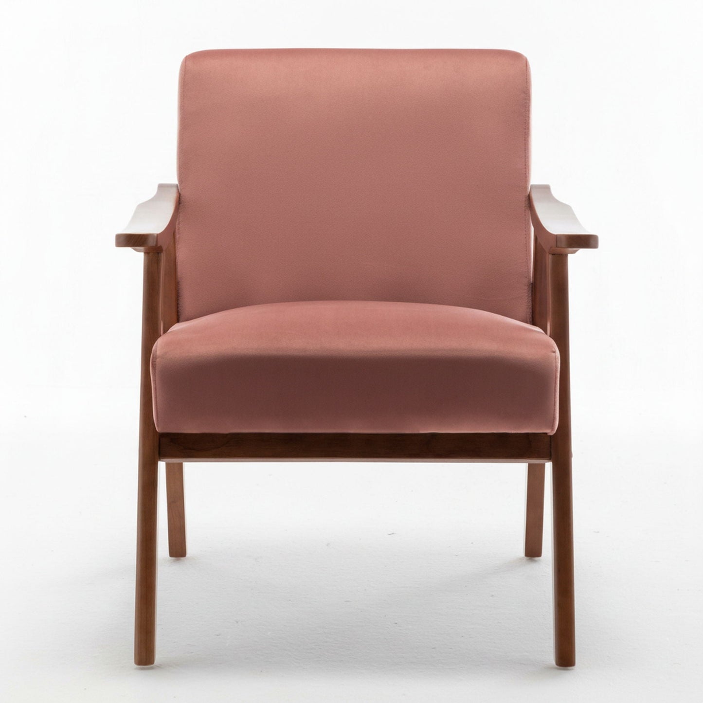 Accent Chair, Classic Mid Century Modern For Extra Seating