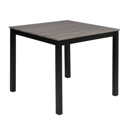 5 Piece Counter Height Table Set, Square Table And 4 Upholstered Chairs