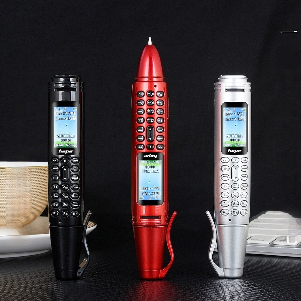 Mini Mobile Phone AK007 Personalized Pen Mini Mobile Phone