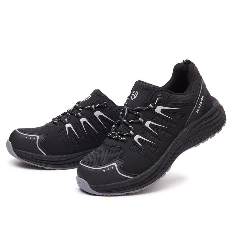 Four Season Anti Smash Puncture Resistant Work Safety Shoes For Men