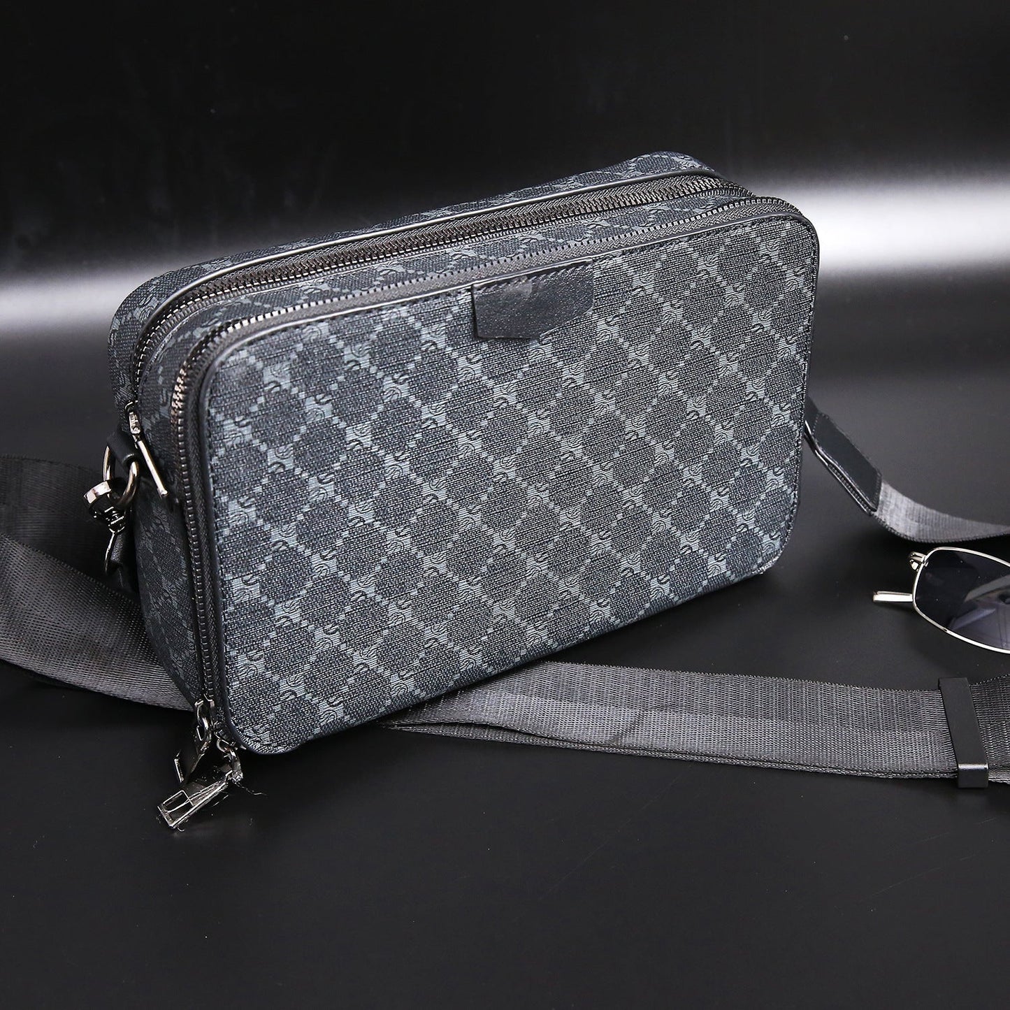 Street-style Small Crossbody Bag Korean-style Square