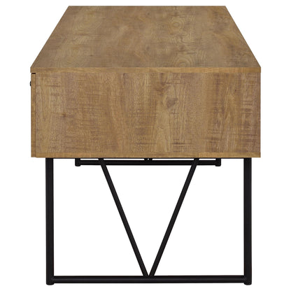 Analiese 63-inch 4-drawer Writing Desk Mango