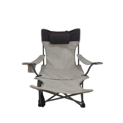 Outdoor Folding Camping Chair with Adjustable Recline