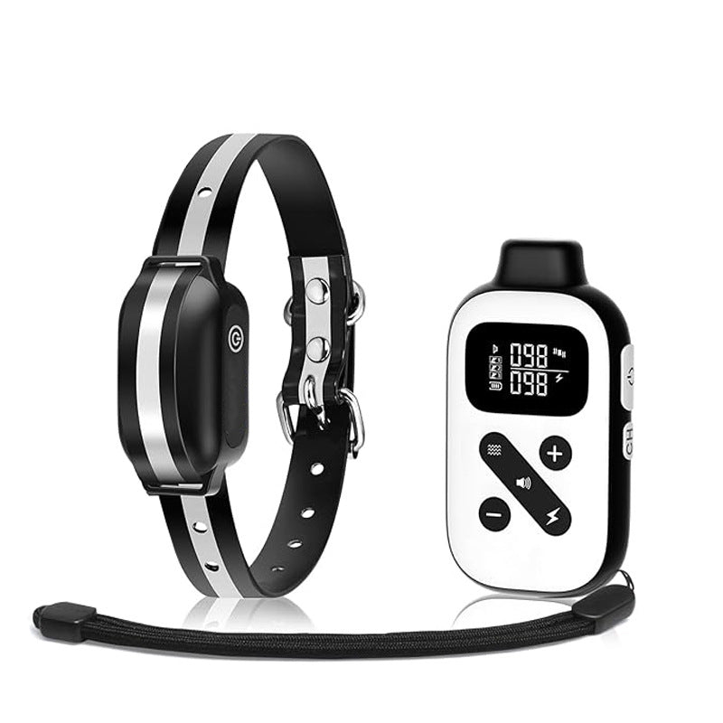 Shock Collar For Large Dogs, Bark Collar With Remote, Bark And Training Collar 2 In 1, Auto Bark Collar - Shock, Vibration, Beep And Auto Mode, Remote Range 2800 Ft